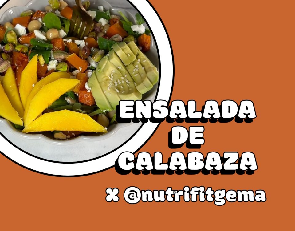 ensalada de verano de calabaza