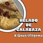 receta helado de calabaza