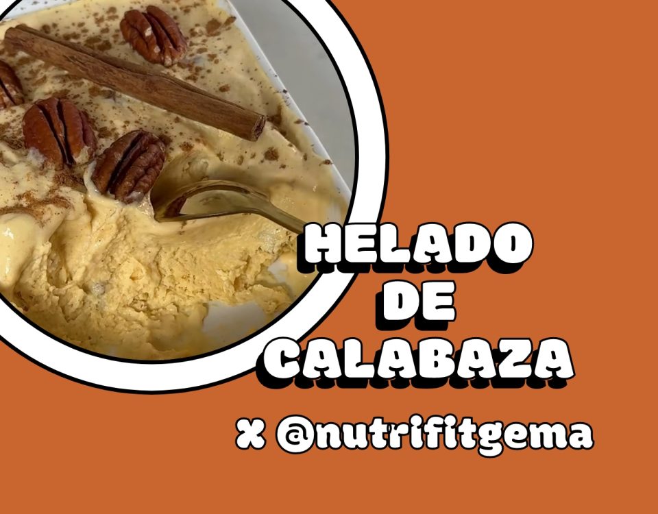 receta helado de calabaza