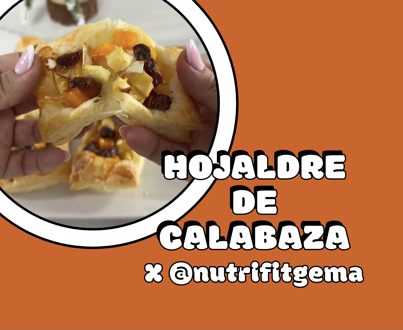hojaldre de calabaza